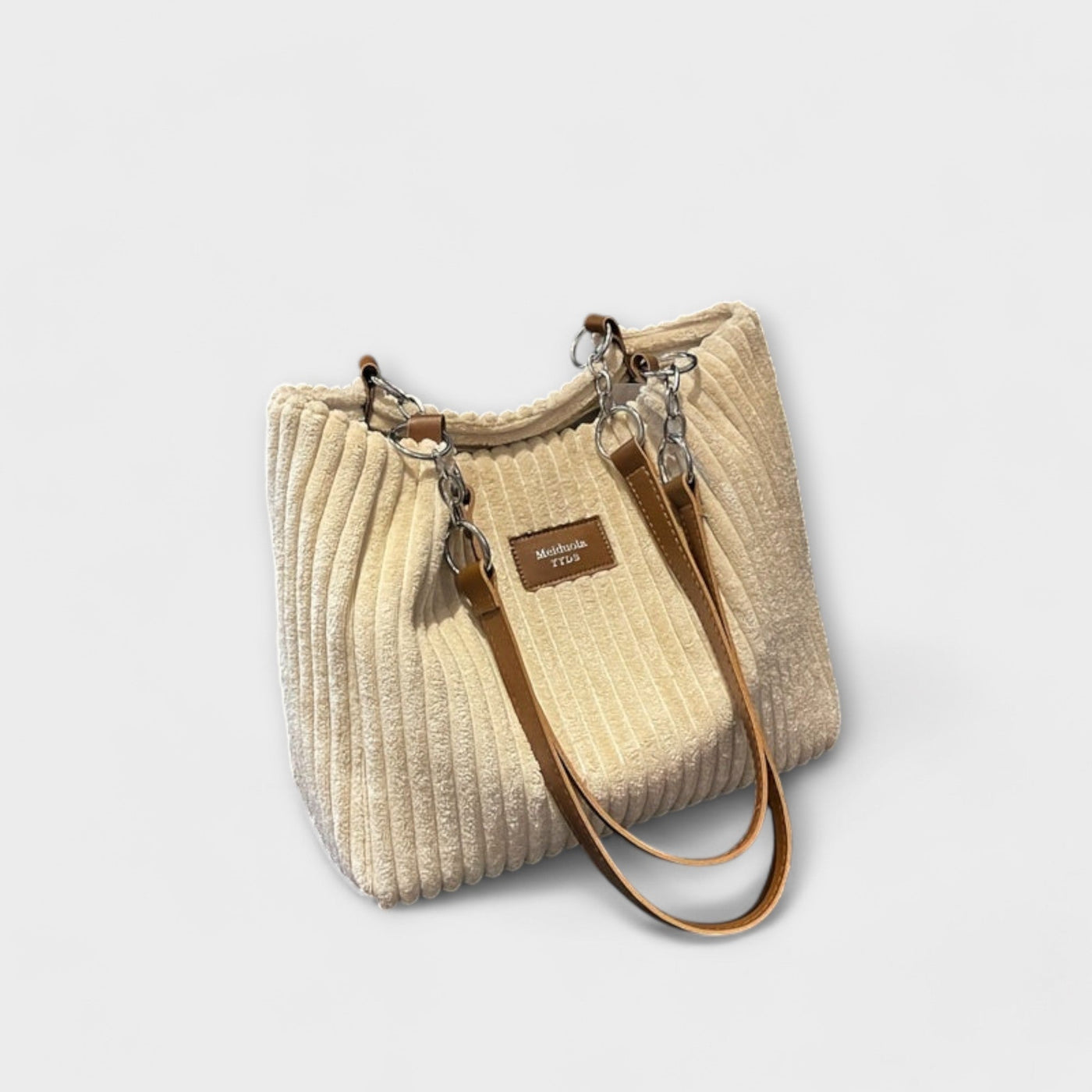 Selene - Soft Cord Shoulder Bag