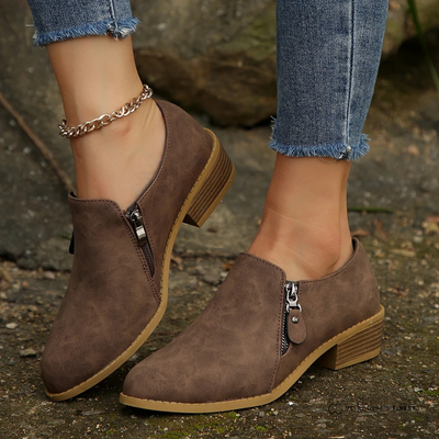 Bronte | Orthopedic Zip-Up Ankle Boots™
