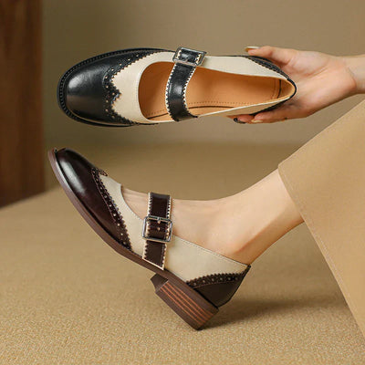 Sarah&Kate™| Miana Leather Mary Janes