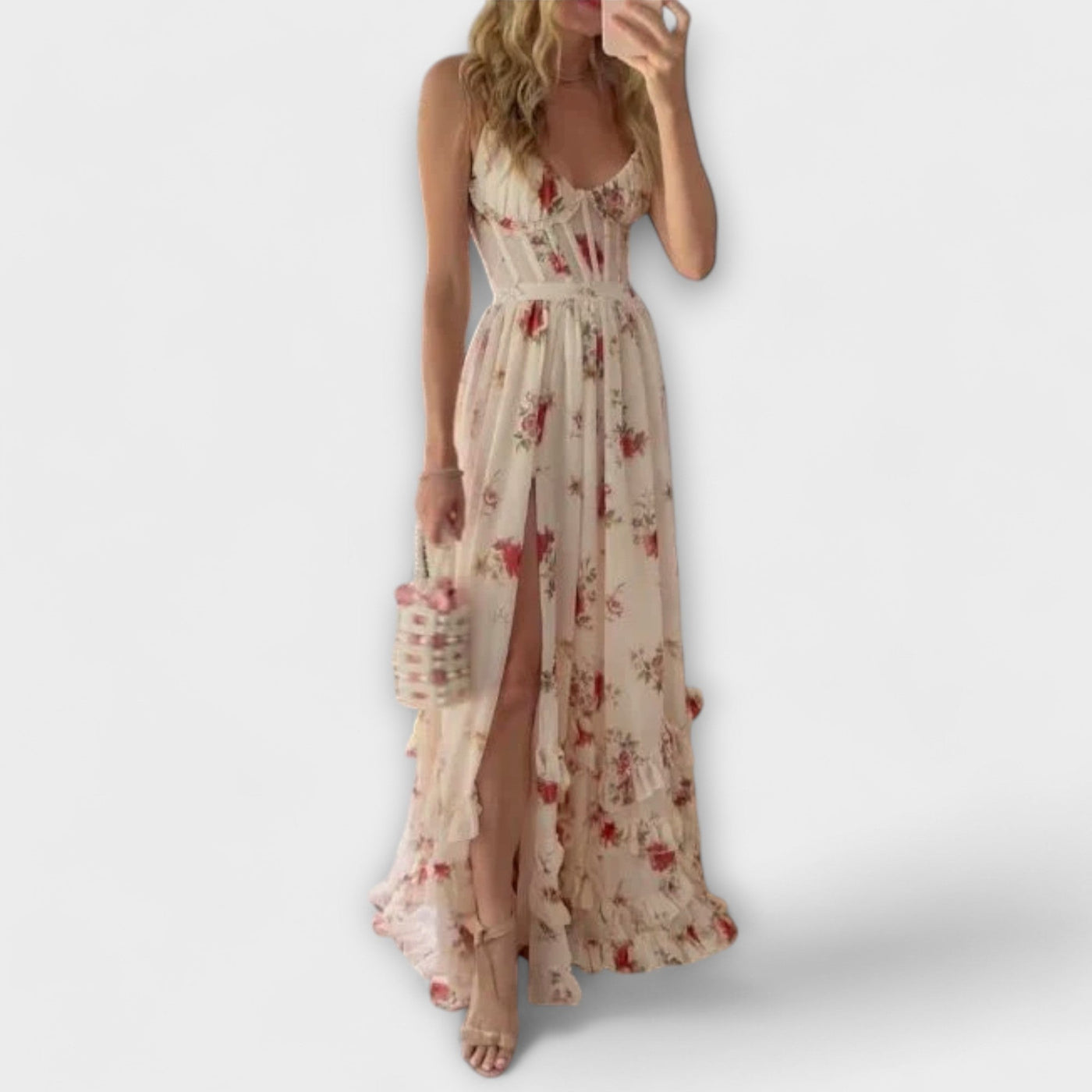 Hazel - Dress with Floral Pattern